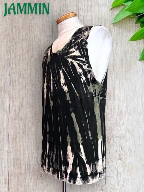 タイダイタンクトップ エスニック ヒッピー アジアン タンクトップ < 男性ファッション タイダイタンクトップ エスニック ヒッピー アジアン タンクトップ < 男性ファッションの