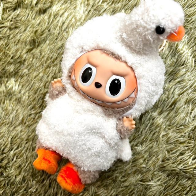 ラブブ ぬいぐるみ LABUBU マカロン トフィー 茶色 着ぐるみ 服 可愛い 新品 < おもちゃ  ラブブ ぬいぐるみ LABUBU マカロン トフィー 茶色 着ぐるみ 服 可愛い 新品  < おもちゃの