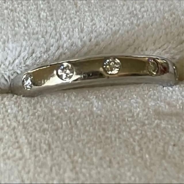 ドッツリング ダイヤモンド プラチナリング 12号 < 女性アクセサリー/時計 ドッツリング ダイヤモンド プラチナリング 12号 < 女性アクセサリー/時計の