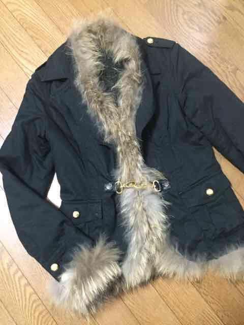 美品 ファー付 ボア コート リエンダ デュラス系 < 女性ファッション  美品 ファー付 ボア コート リエンダ デュラス系  < 女性ファッションの