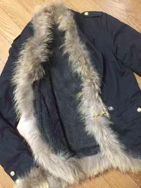 美品 ファー付 ボア コート リエンダ デュラス系 < 女性ファッション  美品 ファー付 ボア コート リエンダ デュラス系 < 女性ファッションの