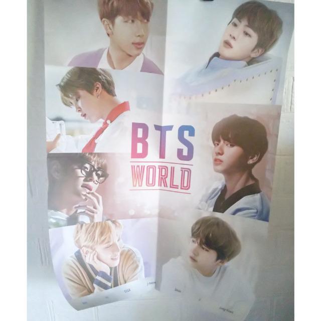 【廃盤】CD★防弾少年団 BTS WORLD OSTの88Pフォトブック+ポスター < タレントグッズ  【廃盤】CD★防弾少年団 BTS WORLD OSTの88Pフォトブック+ポスター < タレントグッズの