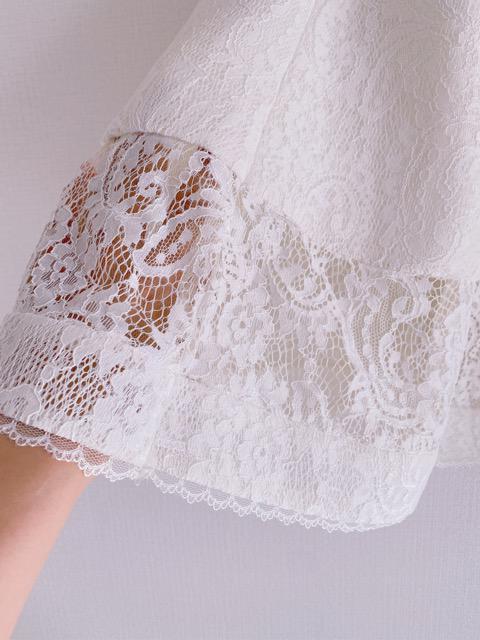 TADASHISHOJIボンディング白総レースフラワーホワイト花タダシショージインポートフレアドレスワンピースシースルー < 女性ファッション TADASHISHOJIボンディング白総レースフラワーホワイト花タダシショージインポートフレアドレスワンピースシースルー < 女性ファッションの