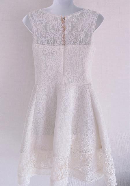 TADASHISHOJIボンディング白総レースフラワーホワイト花タダシショージインポートフレアドレスワンピースシースルー < 女性ファッション TADASHISHOJIボンディング白総レースフラワーホワイト花タダシショージインポートフレアドレスワンピースシースルー < 女性ファッションの