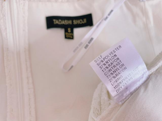 TADASHISHOJIボンディング白総レースフラワーホワイト花タダシショージインポートフレアドレスワンピースシースルー < 女性ファッション TADASHISHOJIボンディング白総レースフラワーホワイト花タダシショージインポートフレアドレスワンピースシースルー < 女性ファッションの