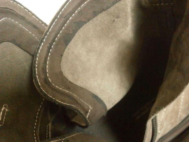 ◆Tete Homme テットオム レザー サイドジップ ミドル丈 ブーツ 5 中古品 < 男性ファッション  ◆Tete Homme テットオム レザー サイドジップ ミドル丈 ブーツ 5 中古品 < 男性ファッションの