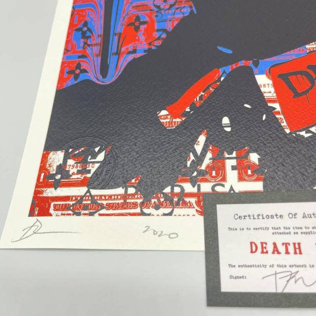 世界限定100枚 2020年 新作正規品 DEATH NYC 毛沢東  ルイ・ヴィトンS エルメス $ ドル紙幣  ポップアート < ホビー  世界限定100枚 2020年 新作正規品 DEATH NYC 毛沢東  ルイ・ヴィトンS エルメス $ ドル紙幣  ポップアート < ホビーの