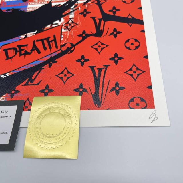 世界限定100枚 2020年 新作正規品 DEATH NYC 毛沢東  ルイ・ヴィトンS エルメス $ ドル紙幣  ポップアート < ホビー  世界限定100枚 2020年 新作正規品 DEATH NYC 毛沢東  ルイ・ヴィトンS エルメス $ ドル紙幣  ポップアート < ホビーの