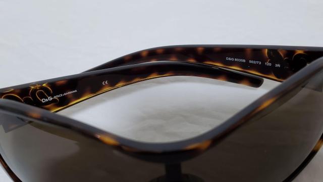 正規良 絶版 レア ドルチェ&ガッバーナ D&G ロゴ サングラス 茶×石 シールドビッグレンズ 軽量マーブルフレームアイウェア < ブランド  正規良 絶版 レア ドルチェ&ガッバーナ D&G ロゴ サングラス 茶×石 シールドビッグレンズ 軽量マーブルフレームアイウェア < ブランドの