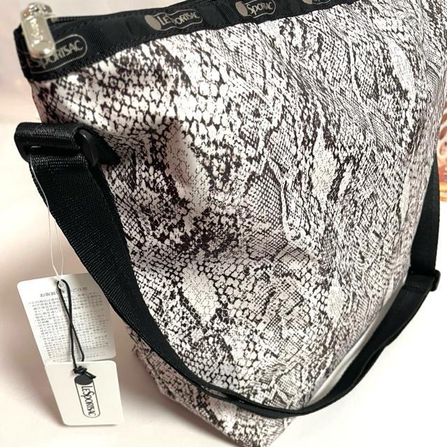 ★新品★レスポートサック LeSportsac クラシックパイソンアイボリー トートバッグ ショルダーバッグ 2WAYトート < 女性ファッション  ★新品★レスポートサック LeSportsac クラシックパイソンアイボリー トートバッグ ショルダーバッグ 2WAYトート < 女性ファッションの