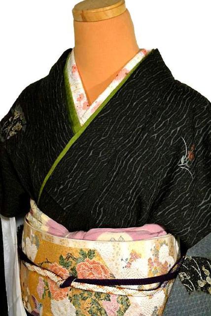 【最高級】新品同様 膨れ織り 染め分け シシュウ 地紙 万寿菊 訪問着 身丈166.5cm 裄丈64cm T3495 < 女性ファッション  【最高級】新品同様 膨れ織り 染め分け シシュウ 地紙 万寿菊 訪問着 身丈166.5cm 裄丈64cm T3495 < 女性ファッションの