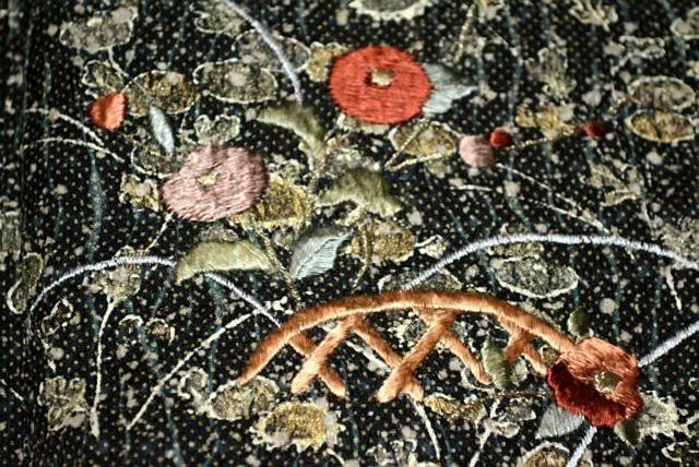 【最高級】新品同様 膨れ織り 染め分け シシュウ 地紙 万寿菊 訪問着 身丈166.5cm 裄丈64cm T3495 < 女性ファッション  【最高級】新品同様 膨れ織り 染め分け シシュウ 地紙 万寿菊 訪問着 身丈166.5cm 裄丈64cm T3495 < 女性ファッションの