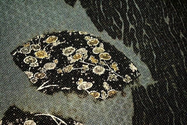 【最高級】新品同様 膨れ織り 染め分け シシュウ 地紙 万寿菊 訪問着 身丈166.5cm 裄丈64cm T3495 < 女性ファッション  【最高級】新品同様 膨れ織り 染め分け シシュウ 地紙 万寿菊 訪問着 身丈166.5cm 裄丈64cm T3495 < 女性ファッションの