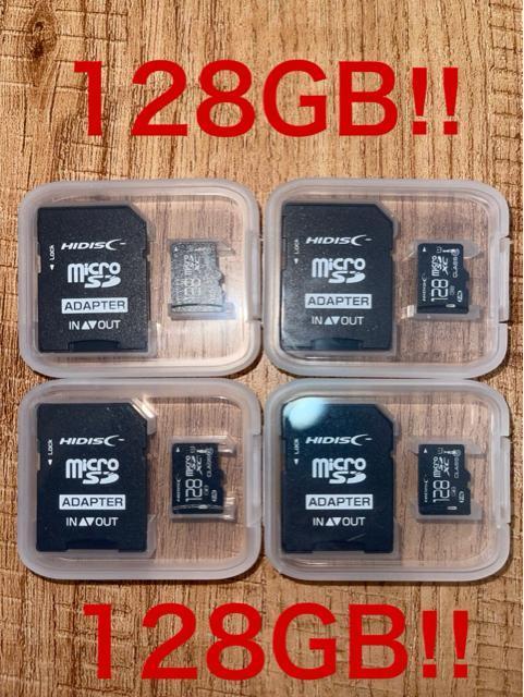 microSDJ[h 128GBy4Zbgz(SDJ[hƂĂgp\!)   PC{/Ӌ@ 