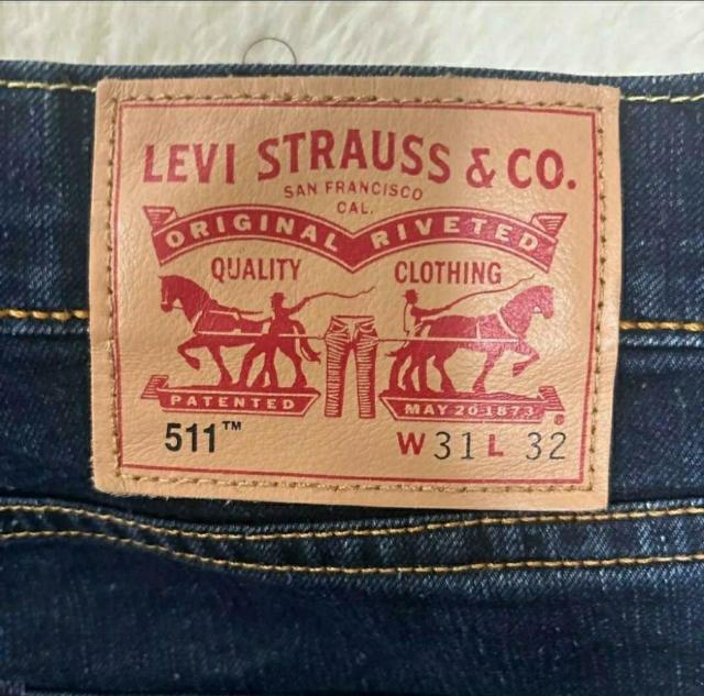 Levi's 511SLIM FIT PREMIUM INDIGO W31L32  uh 