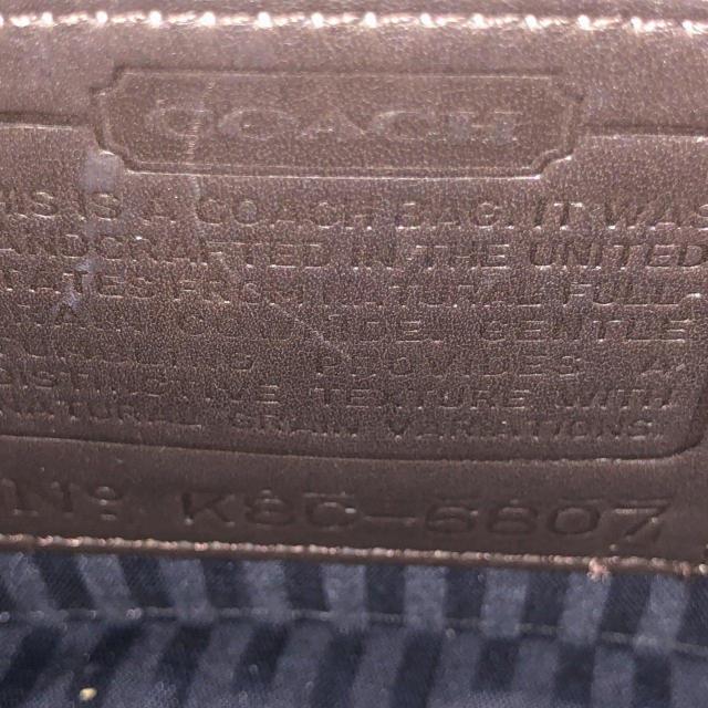 【良品】COACH コーチ ショルダーバッグ クロスボディ シボレザー オールレザー K80-6807 < ブランド 【良品】COACH コーチ ショルダーバッグ クロスボディ シボレザー オールレザー K80-6807 < ブランドの