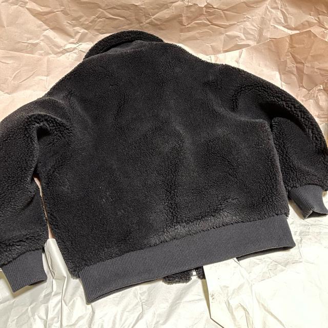 【ZARA / ザラ】 ボアジャケット / 3945/300/800/ M 40 ジップアップ 黒 < ブランド 【ZARA / ザラ】 ボアジャケット / 3945/300/800/ M 40 ジップアップ 黒 < ブランドの