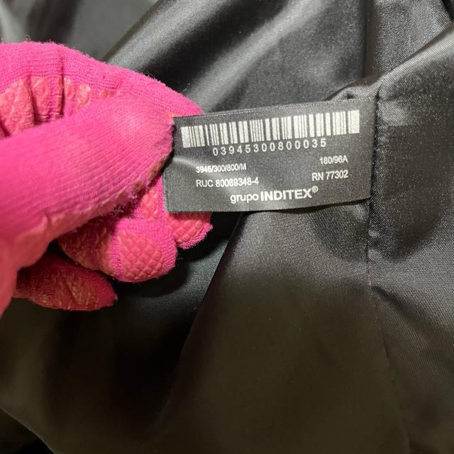 【ZARA / ザラ】 ボアジャケット / 3945/300/800/ M 40 ジップアップ 黒 < ブランド 【ZARA / ザラ】 ボアジャケット / 3945/300/800/ M 40 ジップアップ 黒 < ブランドの