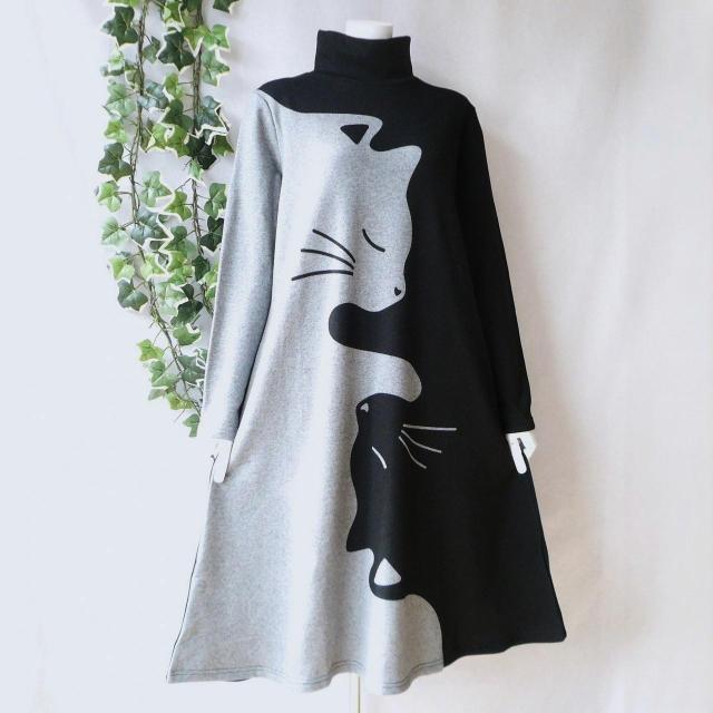 �V�i a052 ML ���N�� �傫�Ȃ˂��� �z�F �����s�[�X ���n �H �~ �n�C�l�b�N �X�g���b�` �j�b�g�\�[ ��������  �� �����t�@�b�V������ 