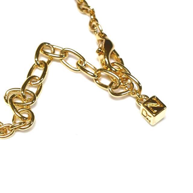 �j�i���b�` NINARICCI �l�b�N���X �t�F�C�N�p�[�� �S�[���h�J���[ �� �u�����h�� 