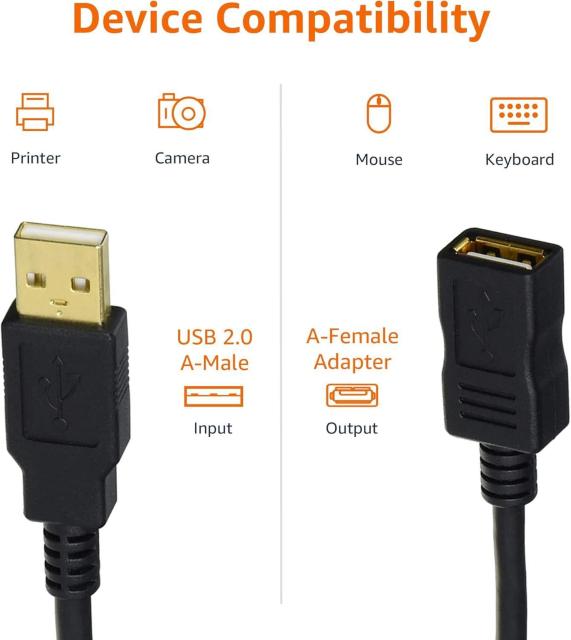 Amazonベーシック USB延長ケーブル 2M USBタイプA USB2.0 480Mbps < PC本体/周辺機器 Amazonベーシック USB延長ケーブル 2M USBタイプA USB2.0 480Mbps < PC本体/周辺機器の