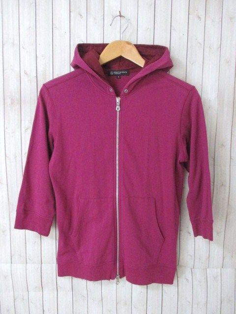 ☆ビューティ&ユース ユナイテッドアローズ ダブルジップ 7分袖パーカー/メンズ/S < ブランド ☆ビューティ&ユース ユナイテッドアローズ ダブルジップ 7分袖パーカー/メンズ/S < ブランドの