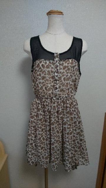 ozocのヒョウ柄かわいーワンピ【7】 < ブランド  ozocのヒョウ柄かわいーワンピ【7】  < ブランドの