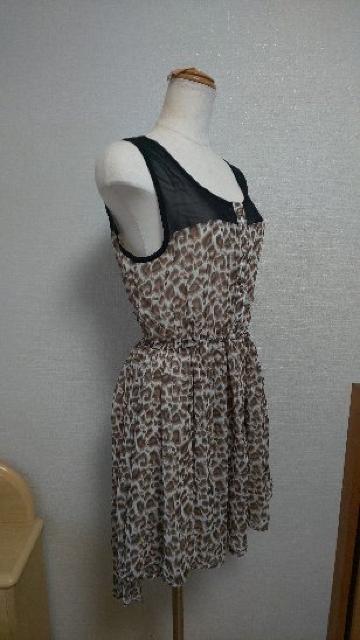 ozocのヒョウ柄かわいーワンピ【7】 < ブランド  ozocのヒョウ柄かわいーワンピ【7】 < ブランドの