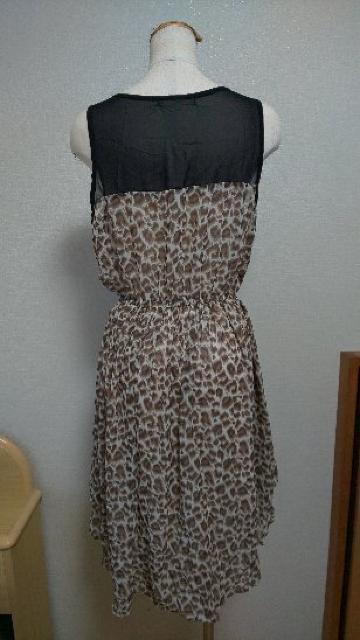 ozocのヒョウ柄かわいーワンピ【7】 < ブランド  ozocのヒョウ柄かわいーワンピ【7】 < ブランドの