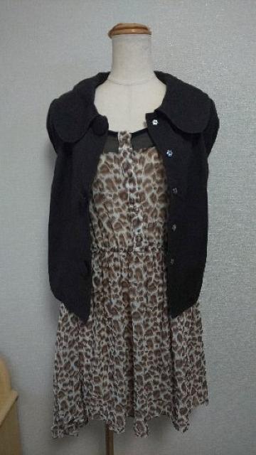 ozocのヒョウ柄かわいーワンピ【7】 < ブランド  ozocのヒョウ柄かわいーワンピ【7】 < ブランドの