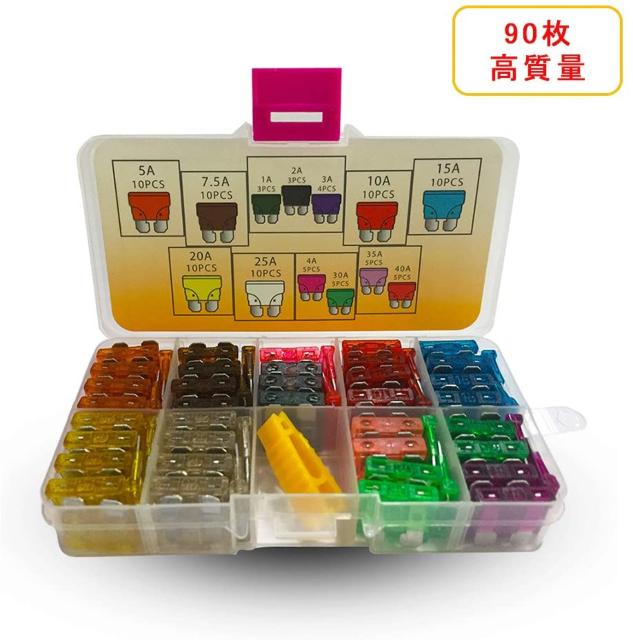 車 ヒューズ 90個入り < 自動車/バイク 車 ヒューズ 90個入り < 自動車/バイク