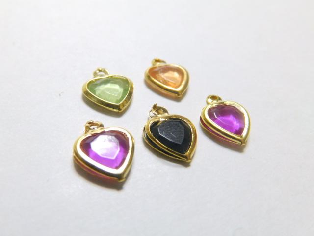 デコパーツ♪キラキラハートチャーム 4色5個セット < ペット/手芸/園芸 デコパーツ♪キラキラハートチャーム 4色5個セット < ペット/手芸/園芸の