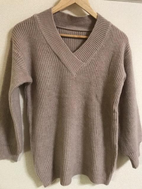 ☆新品未使用カシミヤ入りパフスリーブドロップ.ショルダー < 女性ファッション  ☆新品未使用カシミヤ入りパフスリーブドロップ.ショルダー < 女性ファッションの