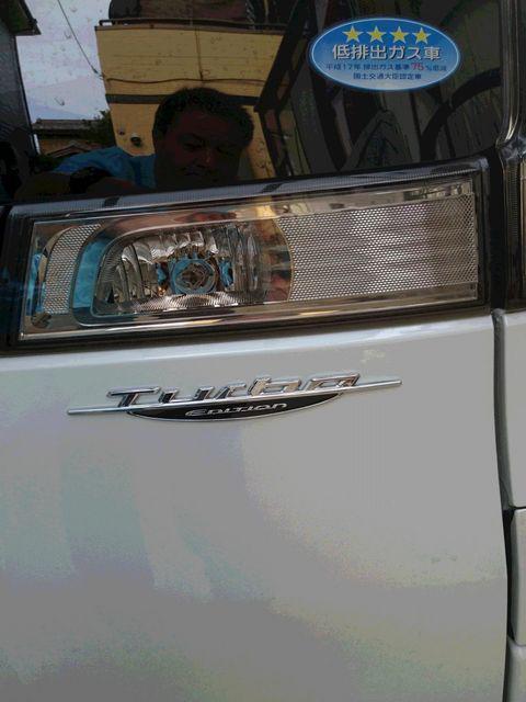 スペーシア カスタム 取付例あり TURBO EDITIONエンブレム < 自動車/バイク スペーシア カスタム 取付例あり TURBO EDITIONエンブレム < 自動車/バイク