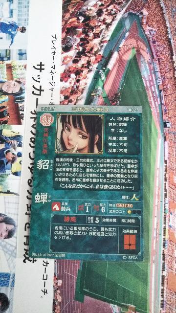 三國志大戦3 貂蝉 < トレーディングカード  三國志大戦3 貂蝉 < トレーディングカードの
