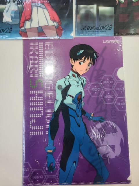☆ エヴァンゲリオン☆ クリアファイル 3枚セット非売品☆ < アニメ/コミック/キャラクター  ☆ エヴァンゲリオン☆ クリアファイル 3枚セット非売品☆ < アニメ/コミック/キャラクターの