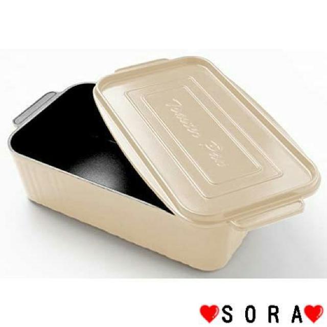 トースターで簡単調理♪煮る・焼く・炊く・蒸す レシピカード付 葛恵子のトースタークッキング専用トースターパン ミルクティー < インテリア/ライフ  トースターで簡単調理♪煮る・焼く・炊く・蒸す レシピカード付 葛恵子のトースタークッキング専用トースターパン ミルクティー < インテリア/ライフの