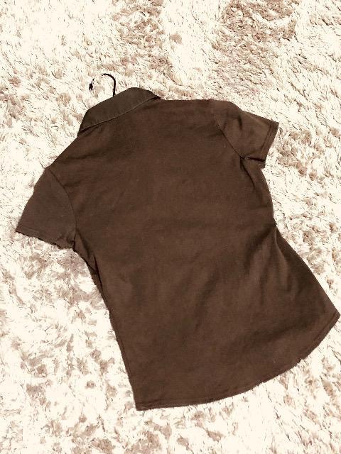 新品〈J&R〉襟付きトップス(ブラウン)Mサイズ < ブランド  新品〈J&R〉襟付きトップス(ブラウン)Mサイズ < ブランドの