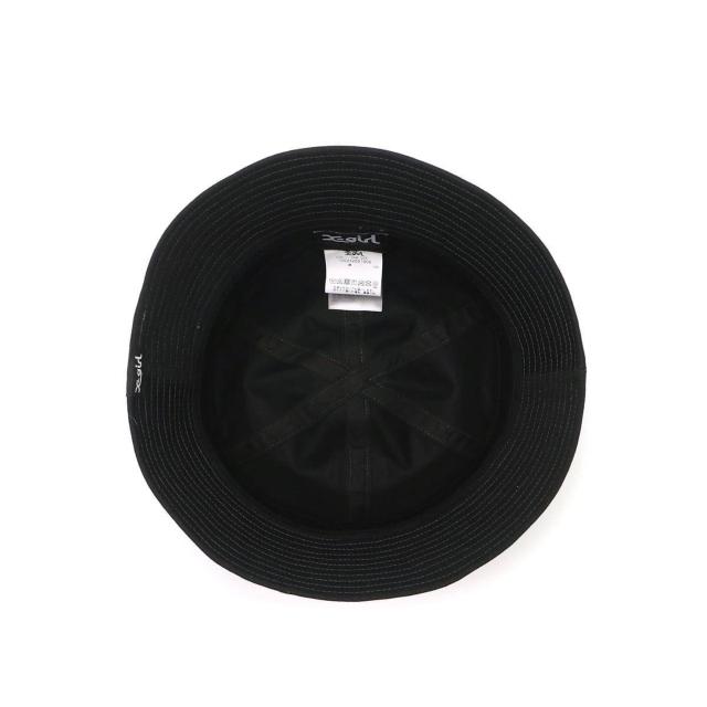 新品 X-girl エックスガール ハット 黒 SAILOR HAT 帽子 < ブランド 新品 X-girl エックスガール ハット 黒 SAILOR HAT 帽子 < ブランドの