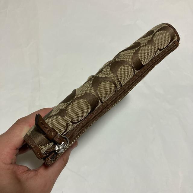 【COACH / コーチ】 シグネチャー / 三つ折り 長財布 / レザー / キャンバス < ブランド  【COACH / コーチ】 シグネチャー / 三つ折り 長財布 / レザー / キャンバス < ブランドの
