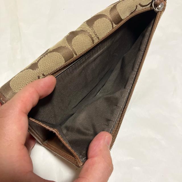 【COACH / コーチ】 シグネチャー / 三つ折り 長財布 / レザー / キャンバス < ブランド  【COACH / コーチ】 シグネチャー / 三つ折り 長財布 / レザー / キャンバス < ブランドの