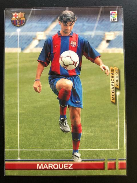2003・04MEGAFICHAS PANINI/NO-30・FC・バルセロナ・ラファエル・マルケス < トレーディングカード 2003・04MEGAFICHAS PANINI/NO-30・FC・バルセロナ・ラファエル・マルケス < トレーディングカードの