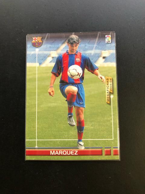 2003・04MEGAFICHAS PANINI/NO-30・FC・バルセロナ・ラファエル・マルケス < トレーディングカード 2003・04MEGAFICHAS PANINI/NO-30・FC・バルセロナ・ラファエル・マルケス < トレーディングカードの