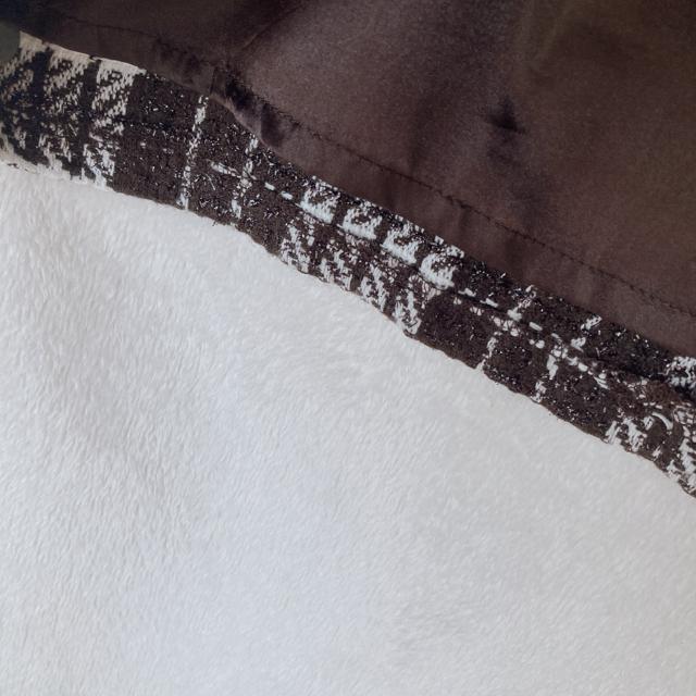 ブラウニービー ツイード ドッキング ラグラン キャプスリーブ ワンピース M N2m < ブランド ブラウニービー ツイード ドッキング ラグラン キャプスリーブ ワンピース M N2m < ブランドの