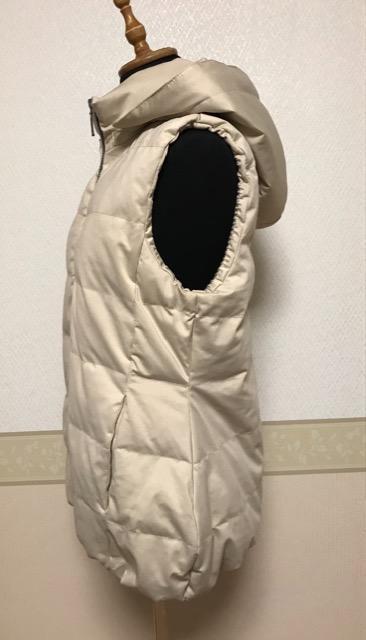 衣類   ダウンベスト ベージュ < 女性ファッション  衣類   ダウンベスト ベージュ < 女性ファッションの