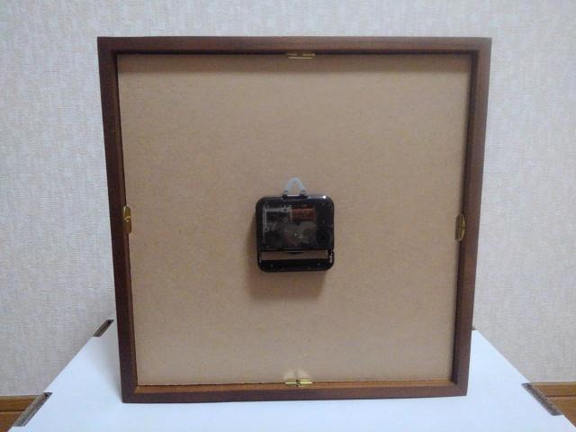 新品未使用★木製フレーム掛け時計★木目調ブラウン < インテリア/ライフ 新品未使用★木製フレーム掛け時計★木目調ブラウン < インテリア/ライフの