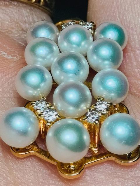 K18S[hɏȃp[^삳12ƓVR_C0.13ct̃y_ggbv(*^^*)  ANZT[/v 