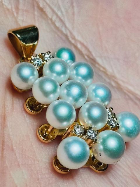 K18S[hɏȃp[^삳12ƓVR_C0.13ct̃y_ggbv(*^^*)  ANZT[/v 