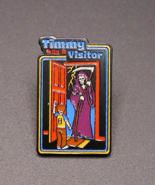 新品 死神が迎えにきた ピンブローチ ピンバッジ ピンズ ユニーク ホラー系 ダークコメディ系 < 女性アクセサリー/時計 新品 死神が迎えにきた ピンブローチ ピンバッジ ピンズ ユニーク ホラー系 ダークコメディ系 < 女性アクセサリー/時計の