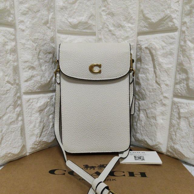 新品 COACH フォーンクロスボディバッグ スマホショルダー 斜めがけOK。 < ブランド 新品 COACH フォーンクロスボディバッグ スマホショルダー 斜めがけOK。 < ブランドの
